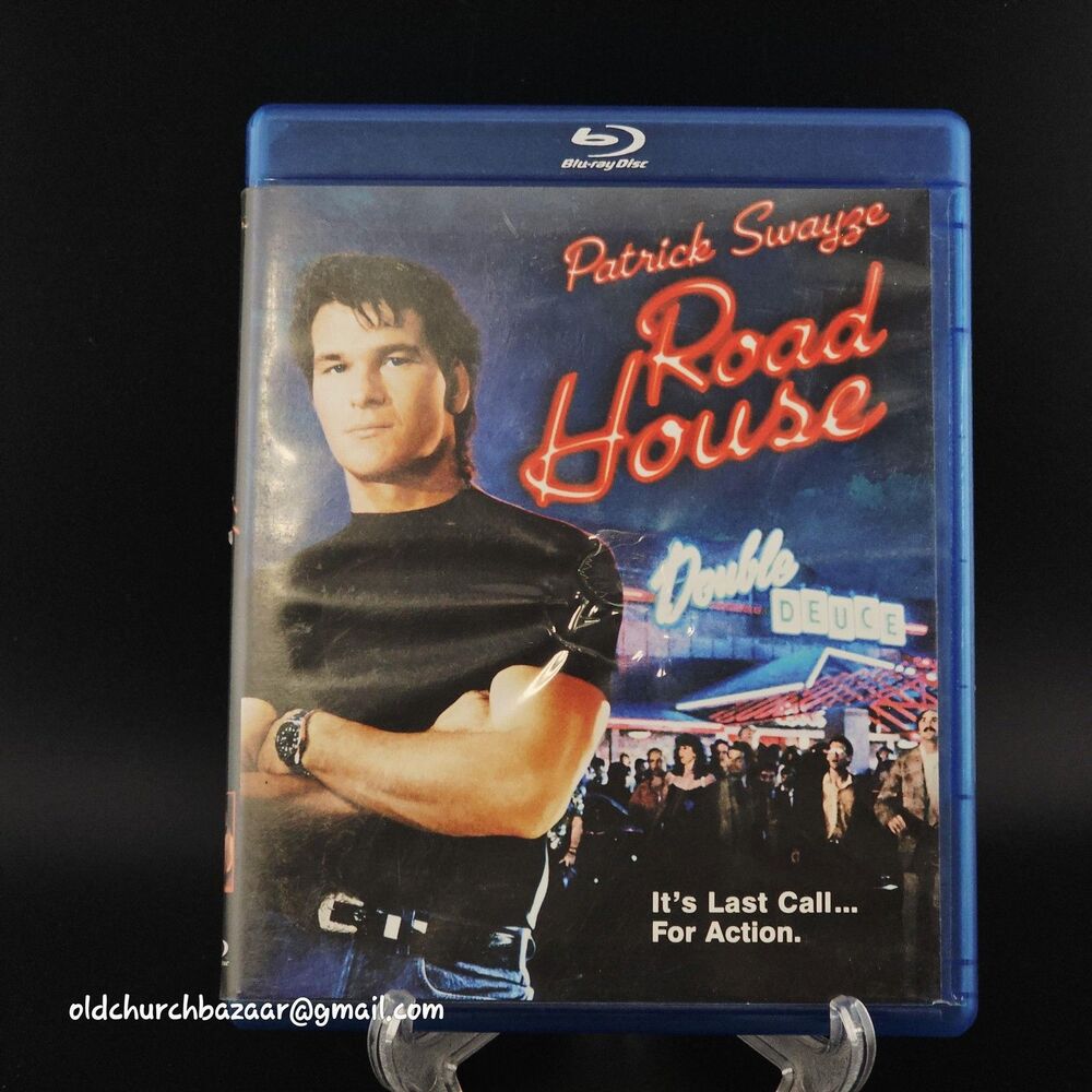 Road House Blu-ray Patrick Swayze 1989 MGM Widescreen NTSC R Blue Case